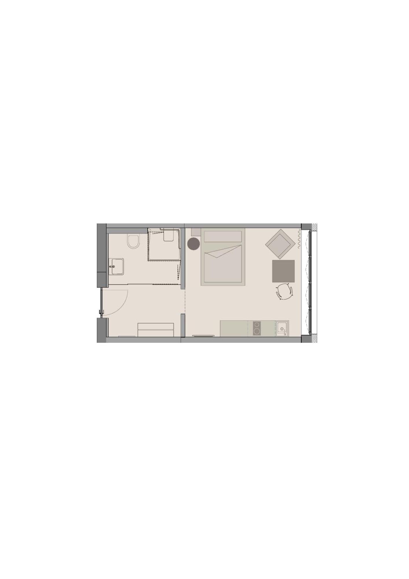 Loomz Living Self-Check-In Aparthotel Innsbruck Phòng bức ảnh